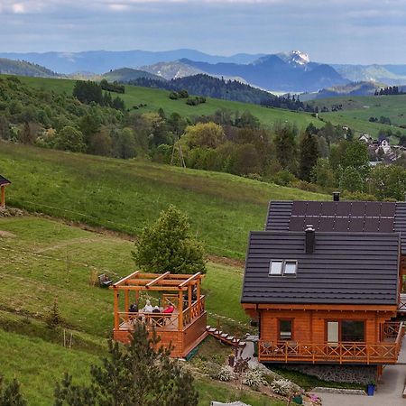 Houten Vakantiewoning "Reisnaarpolen" Royaal Ontbijt, Sauna En Hottub Czarna Góra Eksteriør billede