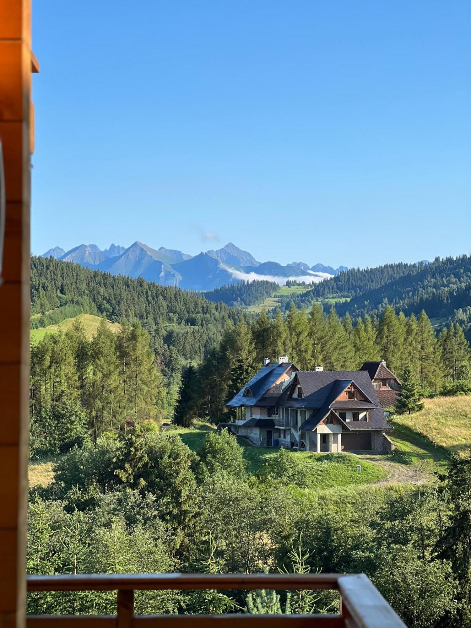 Houten Vakantiewoning "Reisnaarpolen" Royaal Ontbijt, Sauna En Hottub Czarna Góra Eksteriør billede